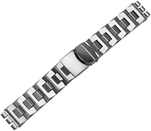 Chain YCS Yas detection admit YGS Iron Men and Women Steel watchband Ceramic Strap For Swatch Solid core Metal Bracelet concave Convex Watch 