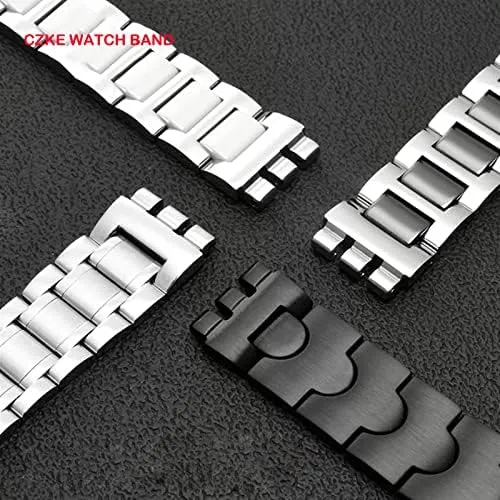 Chain YCS Yas detection admit YGS Iron Men and Women Steel watchband Ceramic Strap For Swatch Solid core Metal Bracelet concave Convex Watch 
