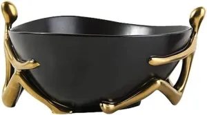 Change Watches Tray Tray(A) Coffee Table Decor Decorative Trays Gold proxy tadpole soap Figure Statue Sculpture Fruit Bowl Key Tray for Entryway Table, Ceramic Jewelry Dish Tray Key Coin 