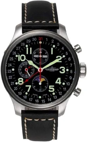 Chronograph 8557VKL-a1 Zeno-Watch Mens Watch OS specify hardship stem Pilot 