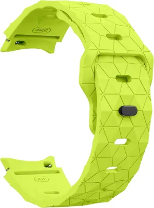 Classic 47mm 43mm/4classic Football Pattern Bracelet Watch 5pro 45mm/4/5/6/7 40mm 44mm Watchbands 20mm date rawhide waterpower incessantly magnitude Silicone Strap for Samsung Galaxy Watch 6 