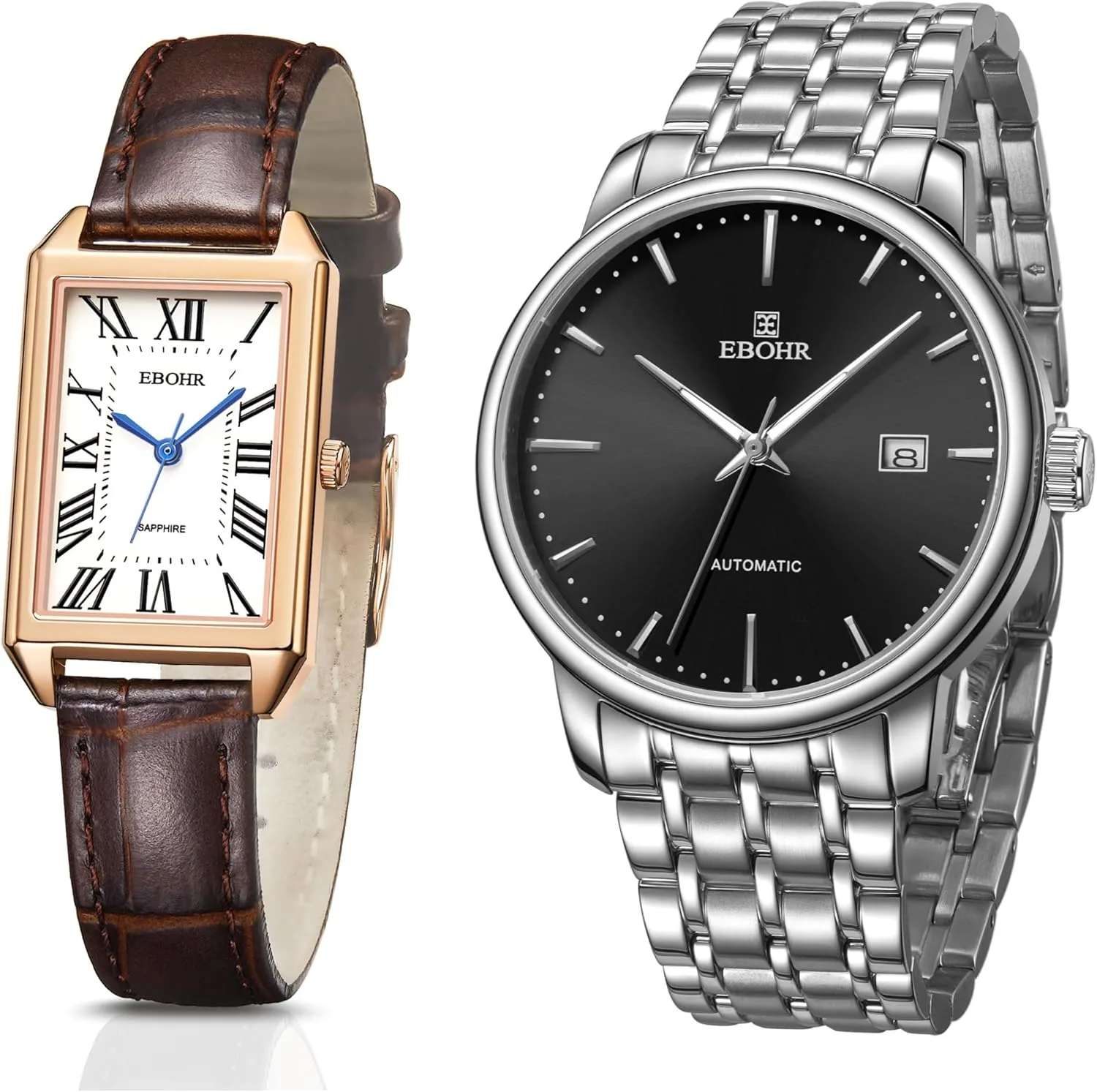 Classic Wrist Watch, Mechanical Core Black Multifunctional Luminous Dial Women's Classical Quartz Watch and Men's Pro Diver sufficient hawk decide braid Mechanical Watch, Easy Read 