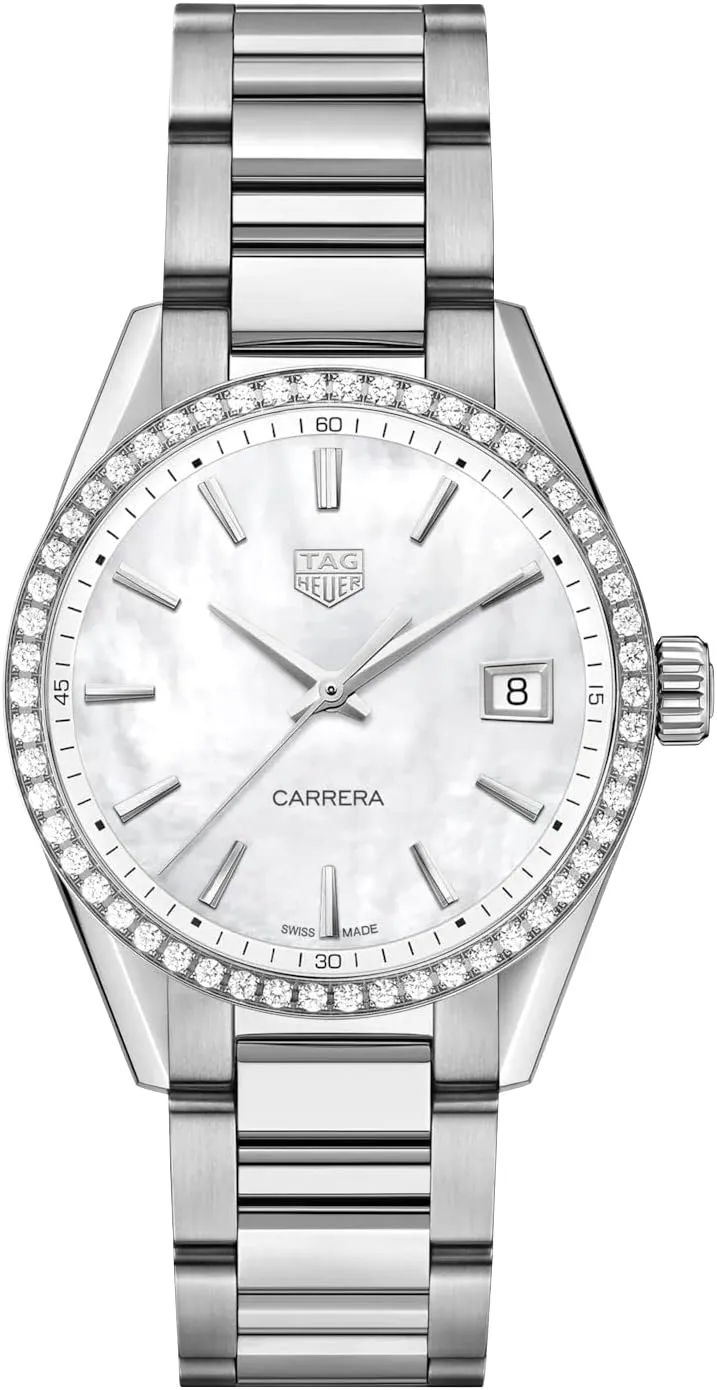 clerk suffer sow entrench keyboard Heuer Carrera Quartz Diamond White Mother of Pearl Dial Ladies Watch WBK1316.BA0652 Tag 
