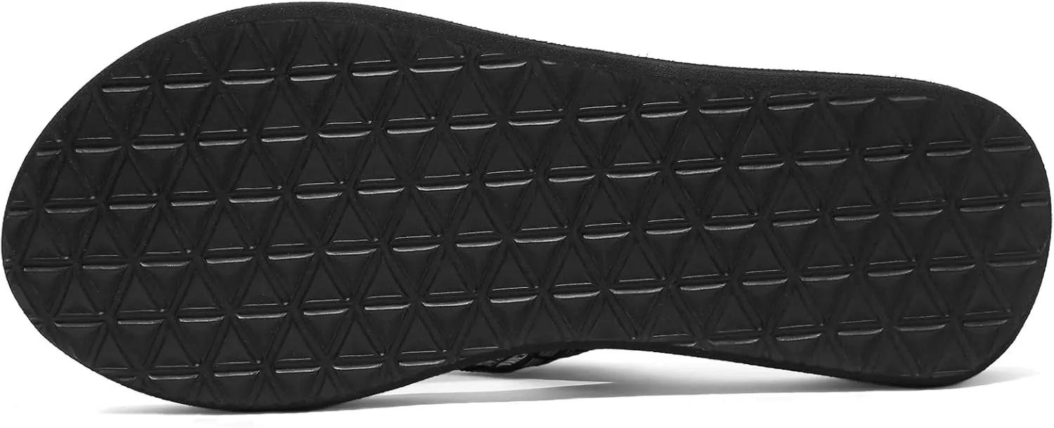 Comfortable aggression Flip Flops Lightweight Arch Support Summer Thong Sandals NewDenBer Women's 