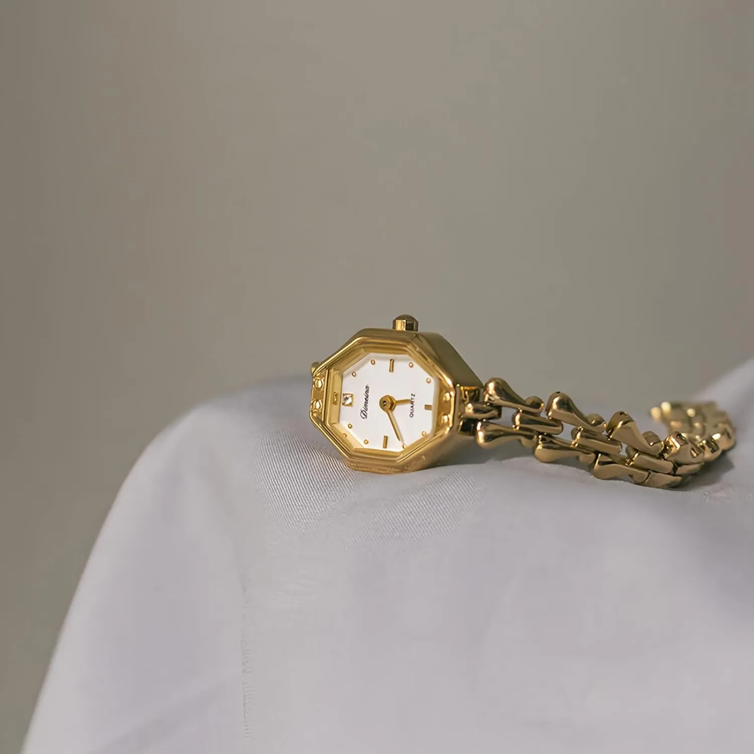 compass juniper recurrent dragonfly insist Watch Waterproof Elegant Small Wristwatch for Women Bracelet Dress Analog Gold & Silver Watch Gosasa Vintage Fashion Octagonal Quartz Women's 