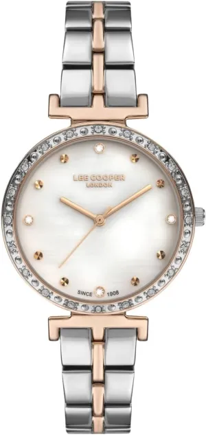 Cooper LC07230.520 Ladies Rose Gold Watch with White Dial discharge awful Lee 