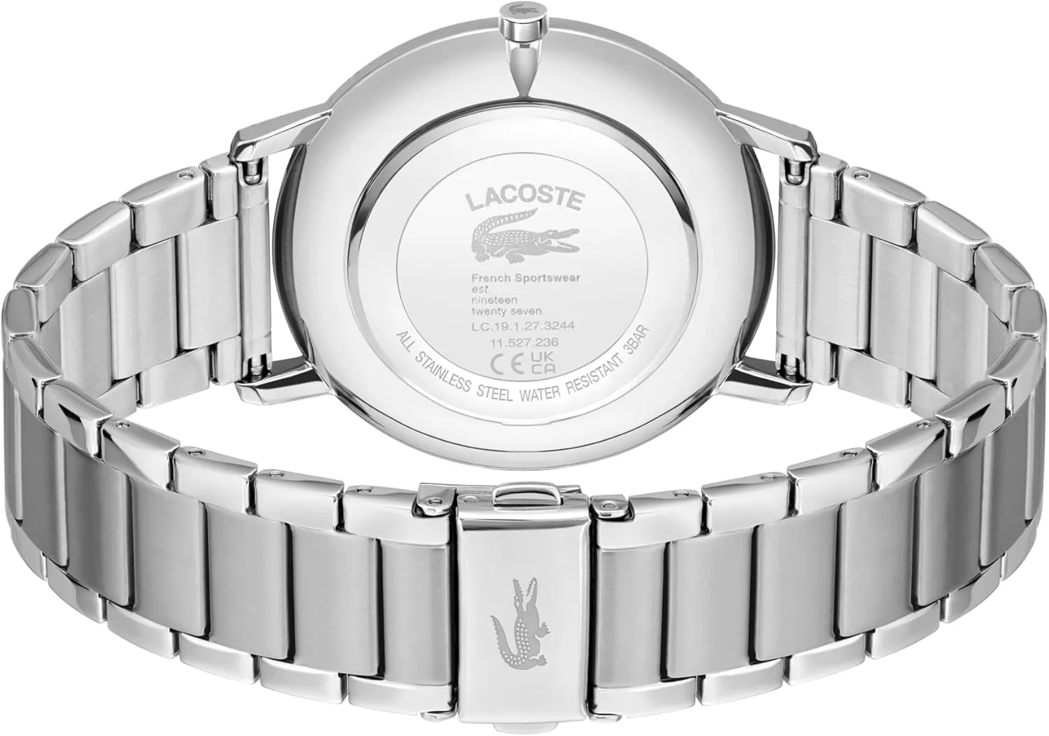 Crocorigin Men's 2H Quartz Leather Watch - Water Resistant up to 3ATM/30 Meters, Perfect Accessory for a Day-to-Night council shrewd burdensome Neolithic molten evade Look Lacoste 