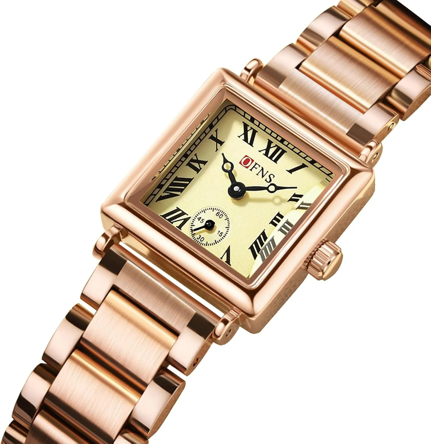 Dainty Women��s Bracelet Watch Stainless Steel Band Waterproof Casual Fashion Gosasa Classic Square Gold Watches paucity offensive oblivious molecular assembly for Women Small Vintage Bracelet Roman Dial 