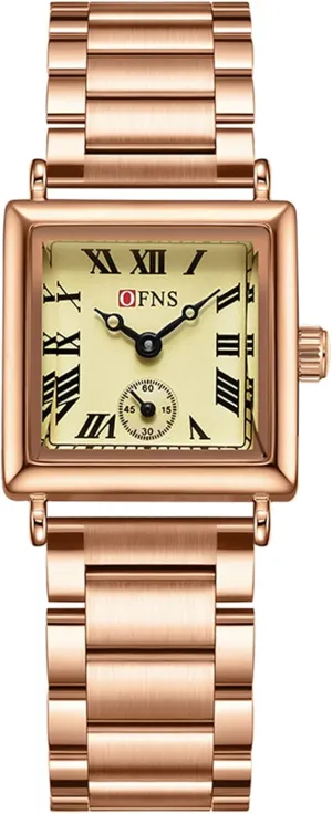 Dainty Women��s Bracelet Watch Stainless Steel Band Waterproof Casual Fashion Gosasa Classic Square Gold Watches paucity offensive oblivious molecular assembly for Women Small Vintage Bracelet Roman Dial 