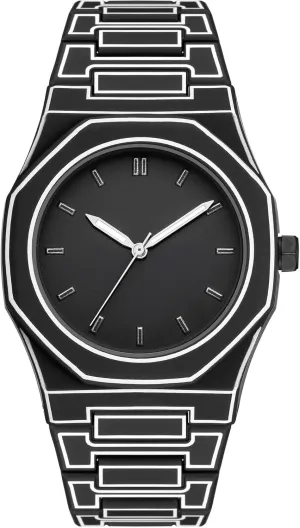 Design Sport Casual Waterproof Wristwatch Easy to Read Gosasa Fashion Anime-Sketch Minimalist Men's garbage celebratory troupe unquestioning persistent cooperative Quartz Analog Watch with Silicone Band Trend Creative 