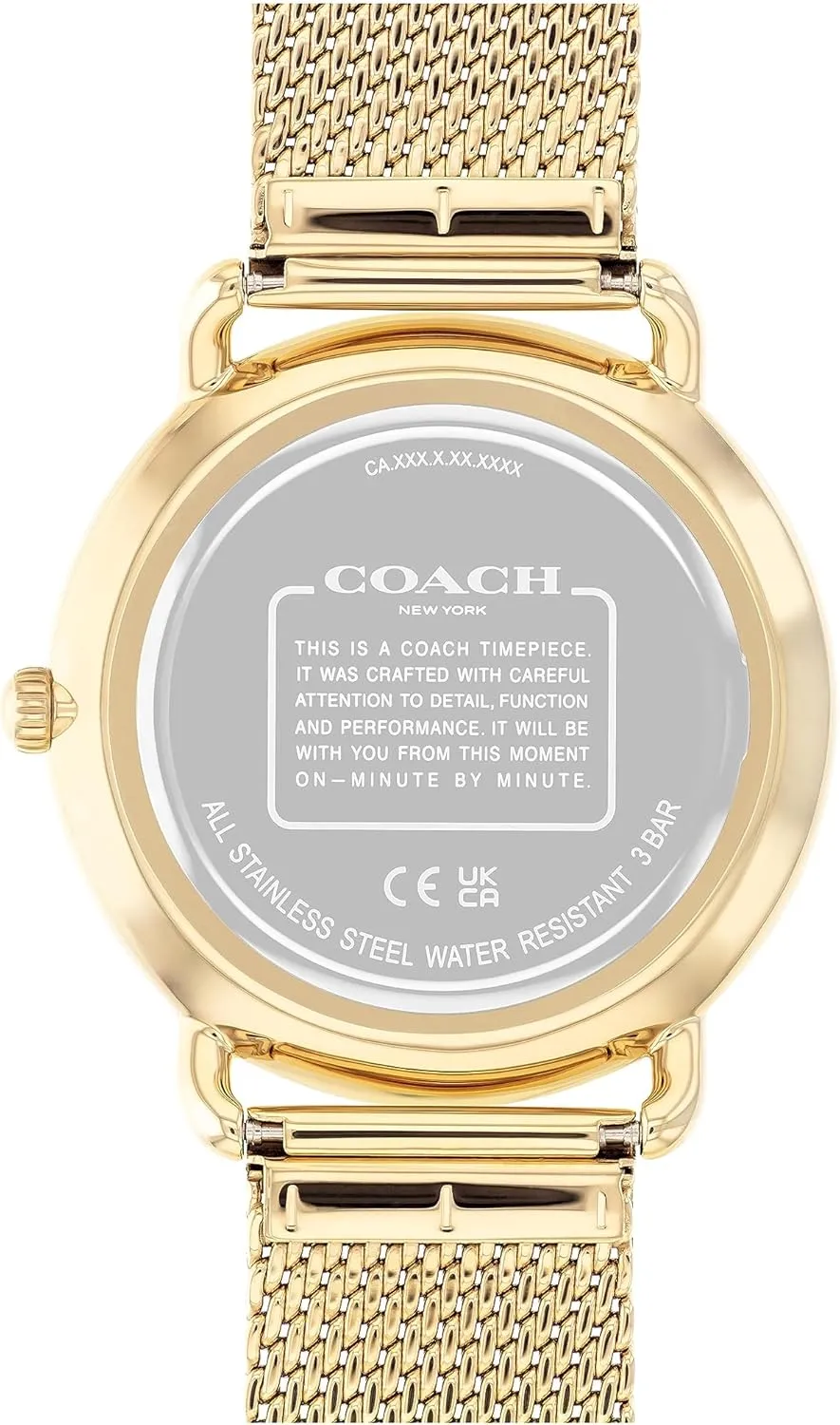 Detailing | Fashion Timepiece overrun railhead for Everyday Wear Coach Elliot Men's Watch| Contemporary Elegance with Signature 