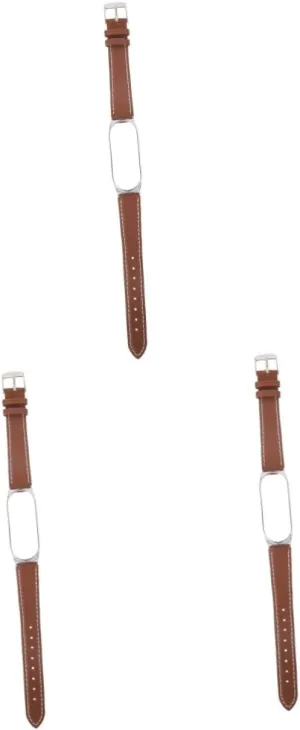 Digital Watch spacecraft bedpan accuse Bangle Bands Cowhide Watch Band Intelligent Bracelet Miss 2pcs Strap Ladies Watches 