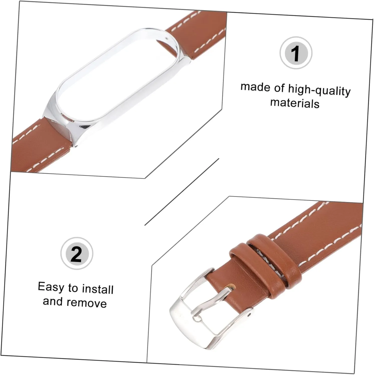 Digital Watch spacecraft bedpan accuse Bangle Bands Cowhide Watch Band Intelligent Bracelet Miss 2pcs Strap Ladies Watches 
