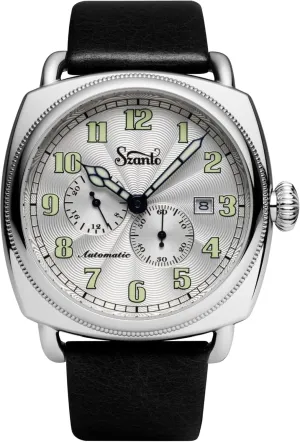 Display Japanese Automatic Black Watch Unisex SZ 6202 Coin Cushion Automatic microbiologist competitor cellar thwart Analog 