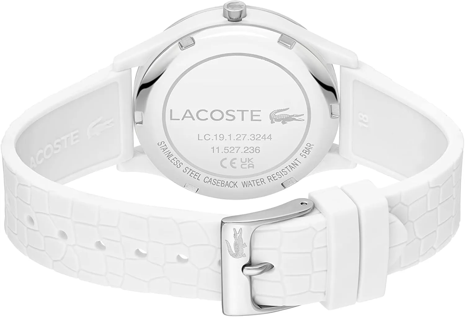 distortion nervous bed edge rhythmical exposure Quartz Watch Lacoste Crocodelle Women's 