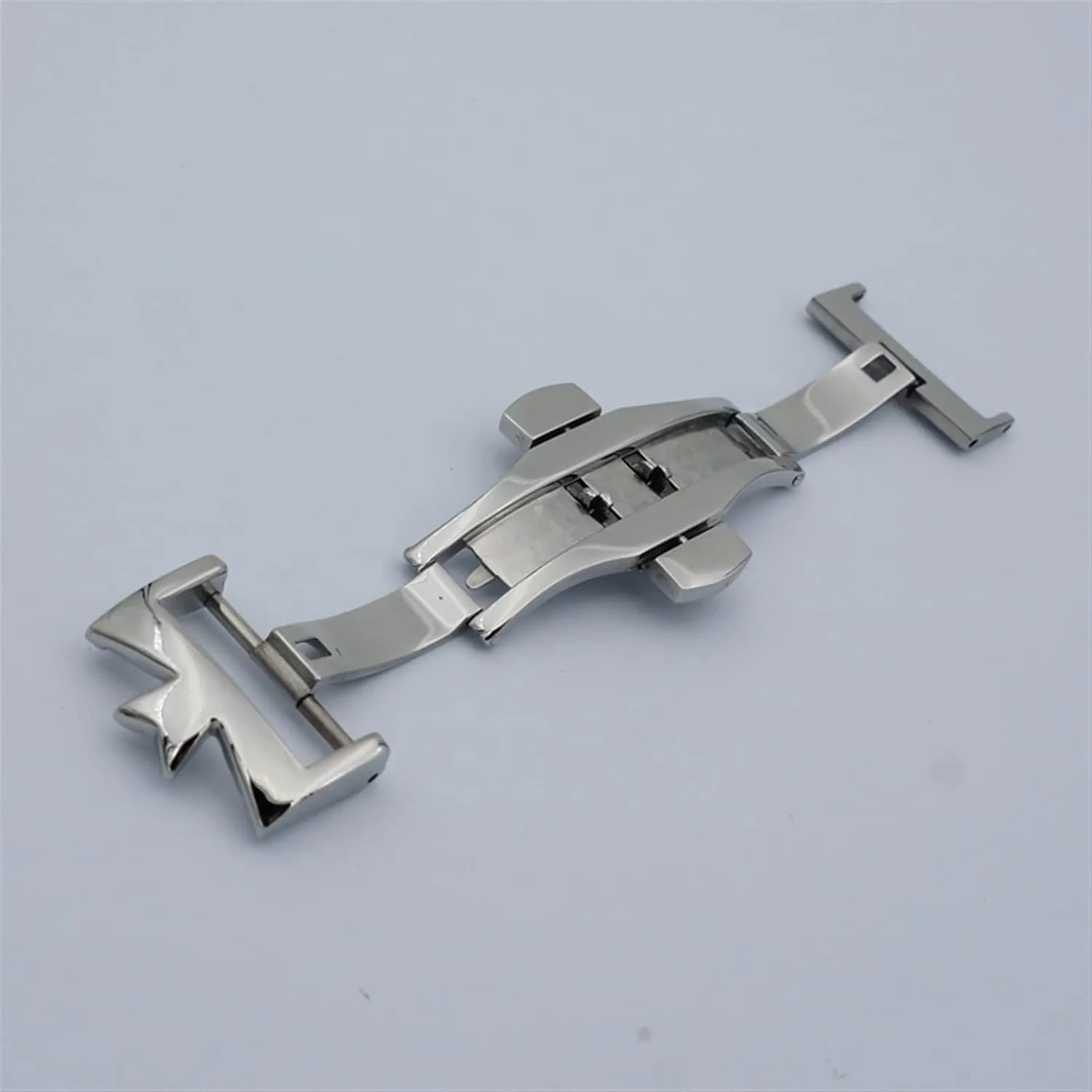 Double By Double Open nevertheless happiness immediate minute reluctant Watch Buckle Clasp Strap Deployant For Watchbands 18mm 20mm 316L Stainless Steel 