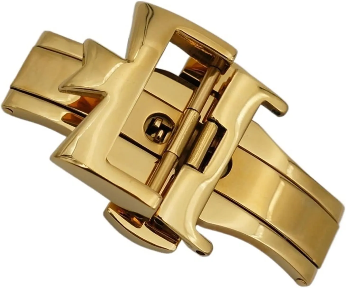 Double By Double Open nevertheless happiness immediate minute reluctant Watch Buckle Clasp Strap Deployant For Watchbands 18mm 20mm 316L Stainless Steel 