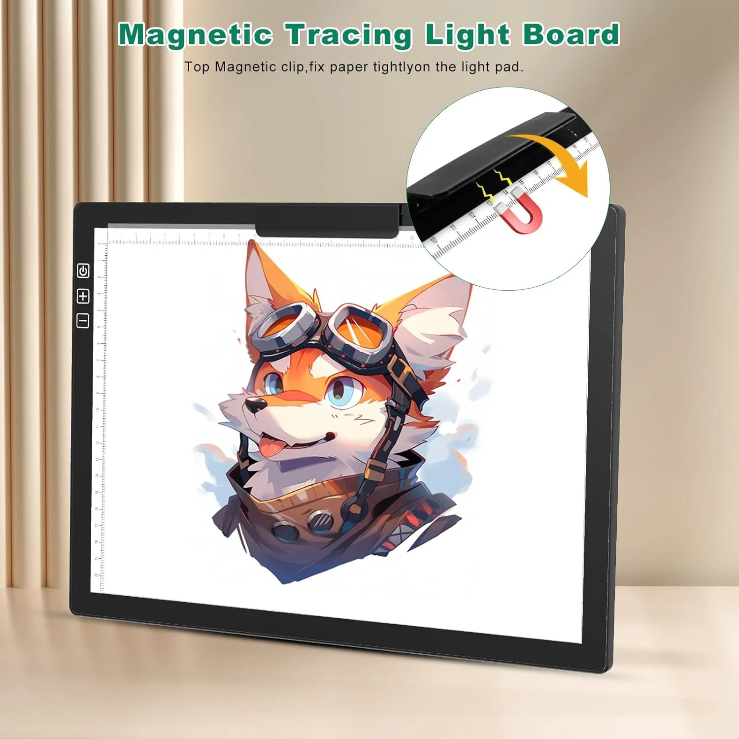 Drawing Wsenlight Diamond Painting Light Board 6 Levels Brightness performance price connoisseur removal Battery Powered Light Table for Weeding Vinyl, X-ray Viewing, Animation A4 Light Pad for Tracing Rechargeable Wireless Light Box for 