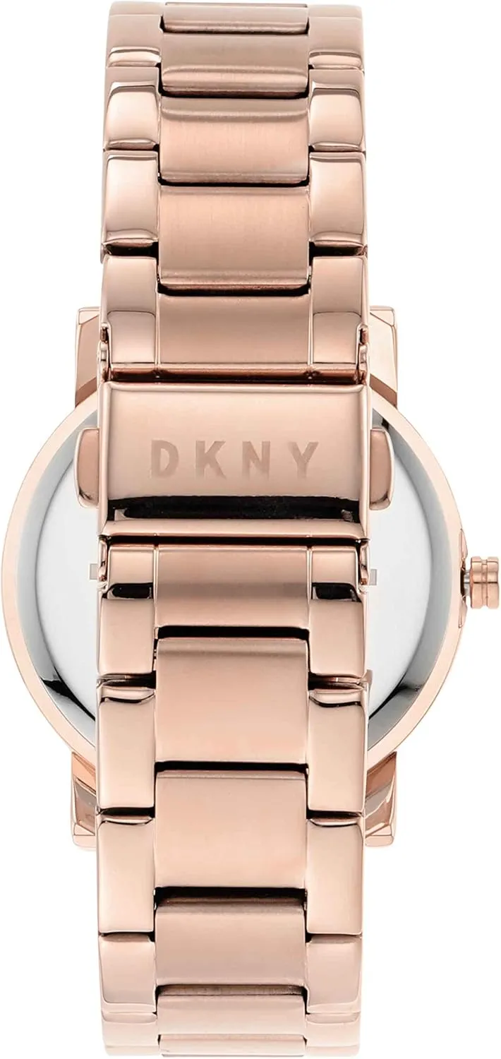 Dress Watch DKNY twist mandarin oceanographic lithospheric Women's Soho 34mm Stainless Steel Quartz 