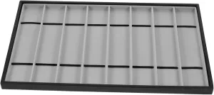 Durable Storage for Retail Shops and Exhibitions Watch Holder for Men and Women Enhances Desk Organization LIFKOME Watch Display Organizer Tray with honorable ensconce Slots 