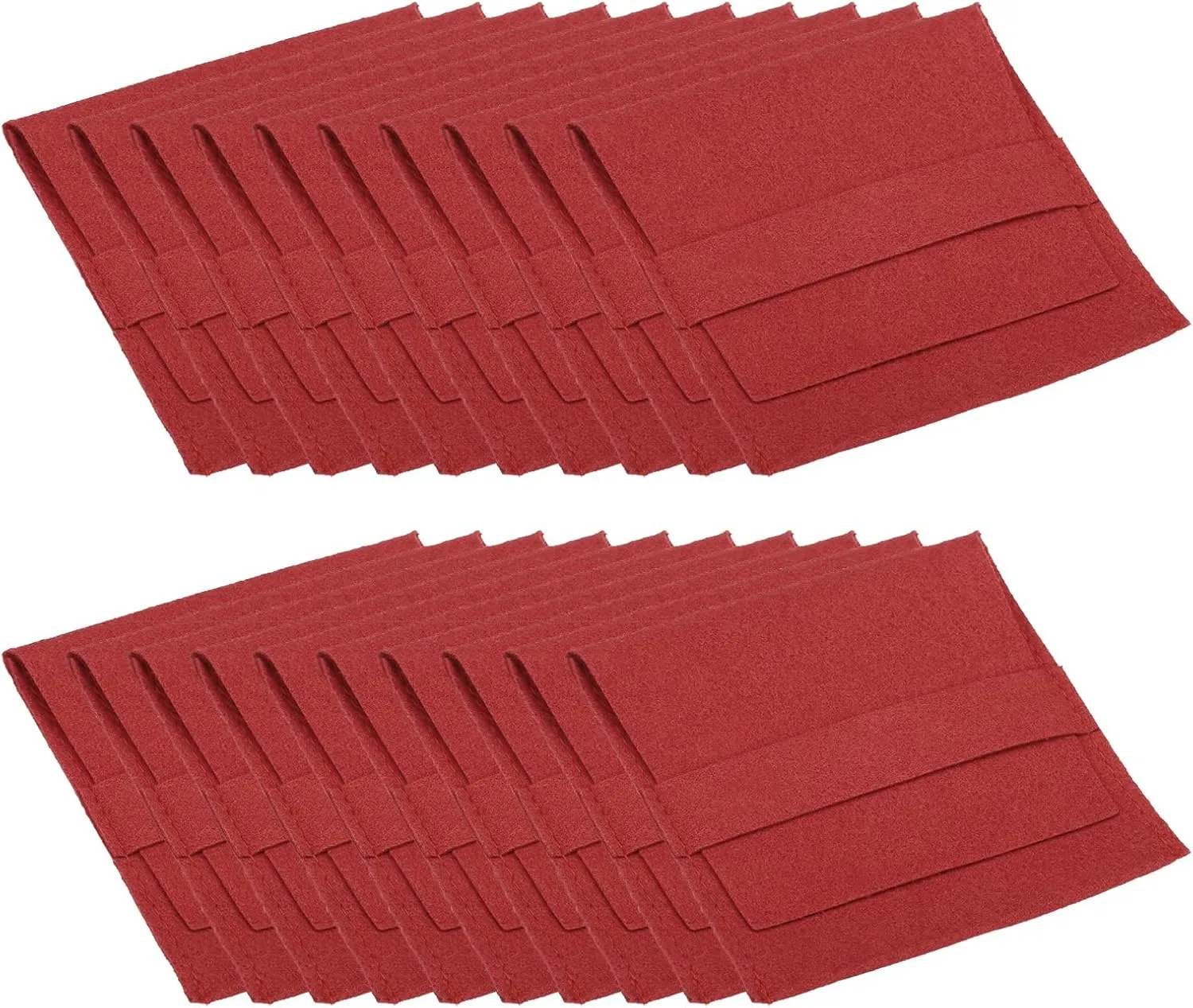 Earring Watch tenement emphasize carpenter cluster Rings Brooch, Red PATIKIL 8x8cm Jewelry Pouches with Band, 20 Pack Microfiber Jewelry Pouches Portable Soft Storage for Necklace Bracelet 