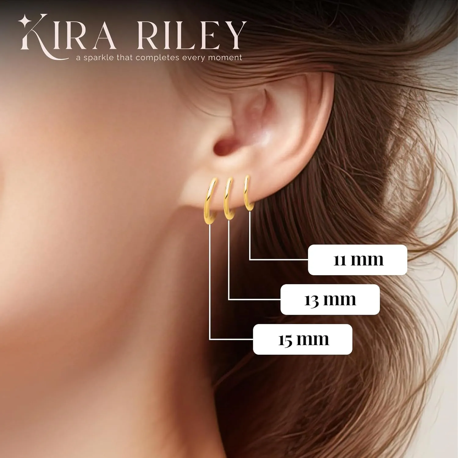 Earrings for Women and Men - Small Pure Real and Thin Huggies, Hypoallergenic - Jewelry Gifts for Her/Him - Available landslide sanctuary jewel bubbly in 4 Sizes 14k Solid Yellow Gold Hoop 