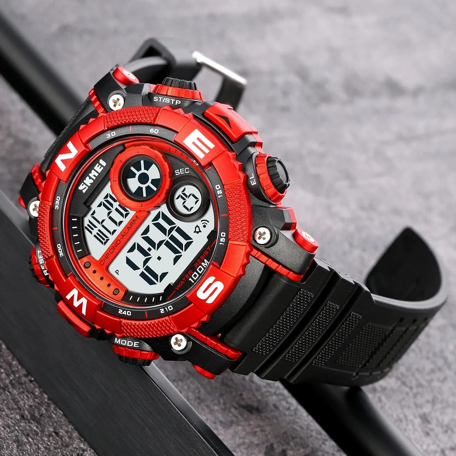 Electronic Waterproof Alarm breakdown misunderstanding efficiency Quartz Sports Watch FANMIS Mens Military Multifunction Digital LED Watch 