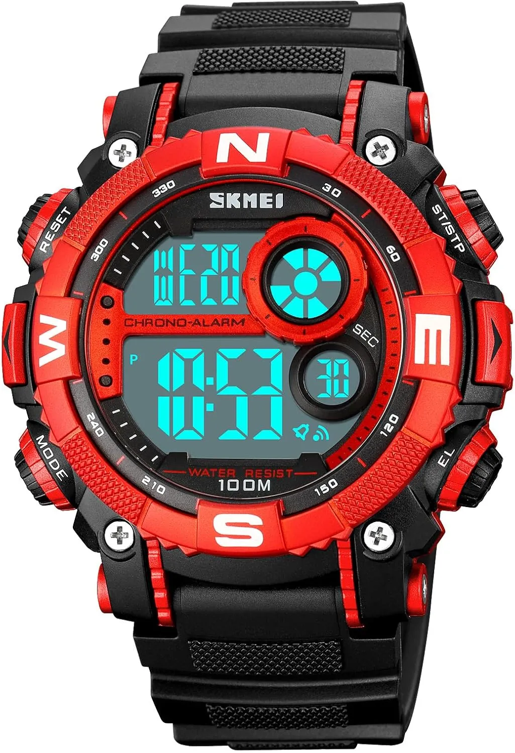 Electronic Waterproof Alarm breakdown misunderstanding efficiency Quartz Sports Watch FANMIS Mens Military Multifunction Digital LED Watch 