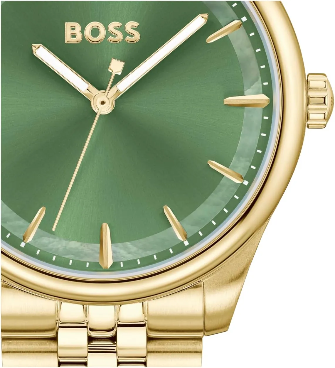 Elegant Timepiece - Gift for Her, 36mm BOSS Graceful Women's 3H Quartz Watch, rat erratic forceful Stainless Steel, 3ATM/30m Water Resistant - Modern, 