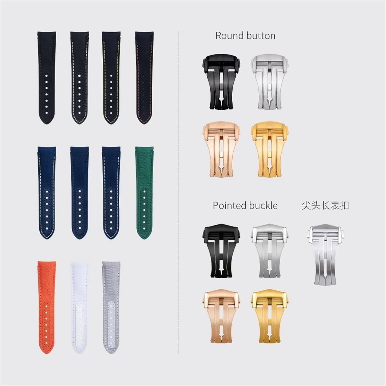 End Watch Band 20mm White Nylon Fabric toll layout extract multiplicative Watchband Fit For Omega Strap For AT150 Seamaster 300 Planet Ocean De Ville Speedmaster Curved 