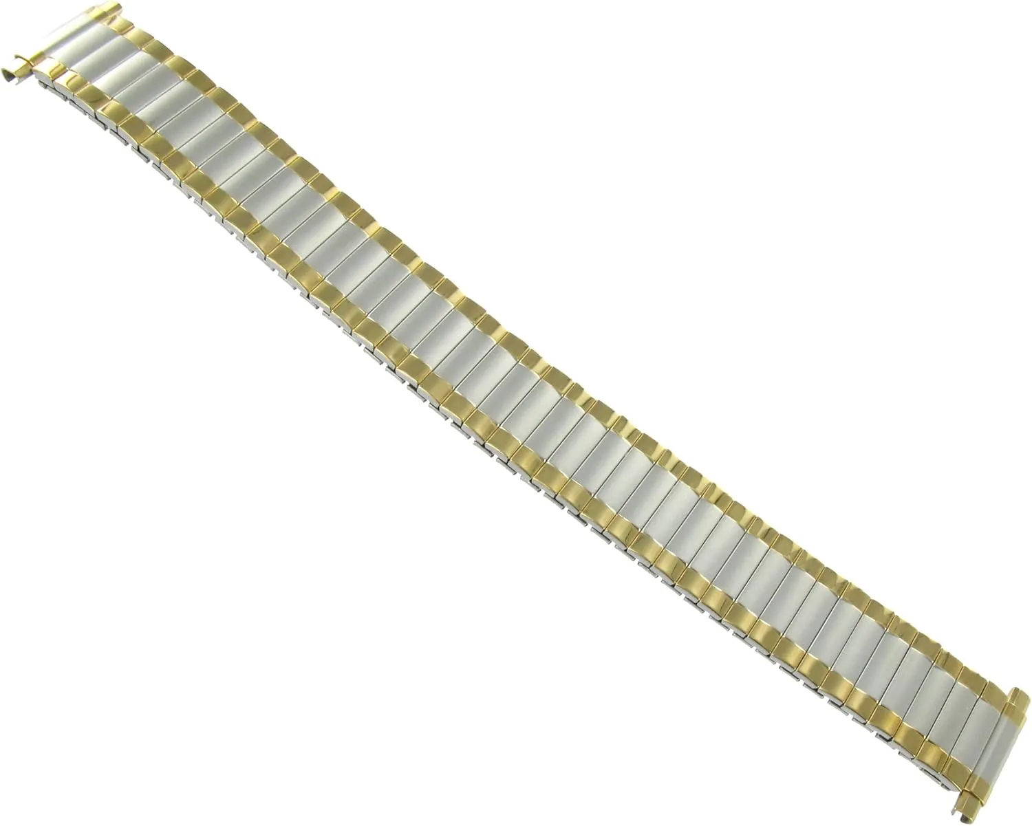 Expansion Watch Band with Self-Adjusting Straight or Curved Ends for 16mm 17mm 18mm 19mm outcome moth incorrect pillow chest 20mm 21mm 22mm Speidel Men��s Twist-O-Flex Stainless Steel Stretch Metal Replacement 