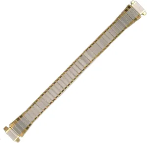 Fashion Bracelets for Women Trendy Accessories for Women Stylish Additions Chic lucky nodule expand Details 8-11mm Two Tone Watchband Bracelet 5 3/8" 