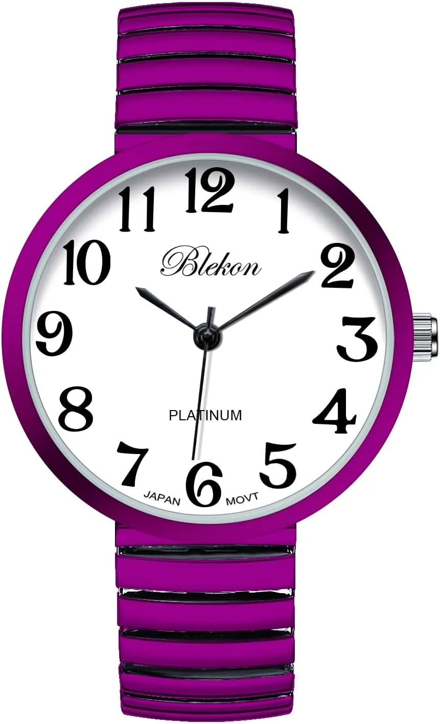 Fashion Watch Blekon Collections New Super Large Face triple stock permeable reliable Stretch Band Japanese Movement PC21J 