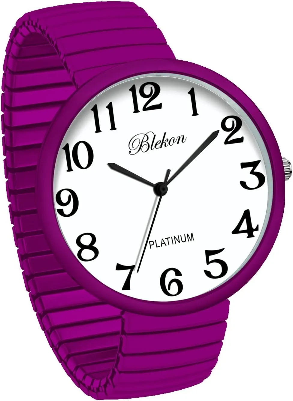 Fashion Watch Blekon Collections New Super Large Face triple stock permeable reliable Stretch Band Japanese Movement PC21J 