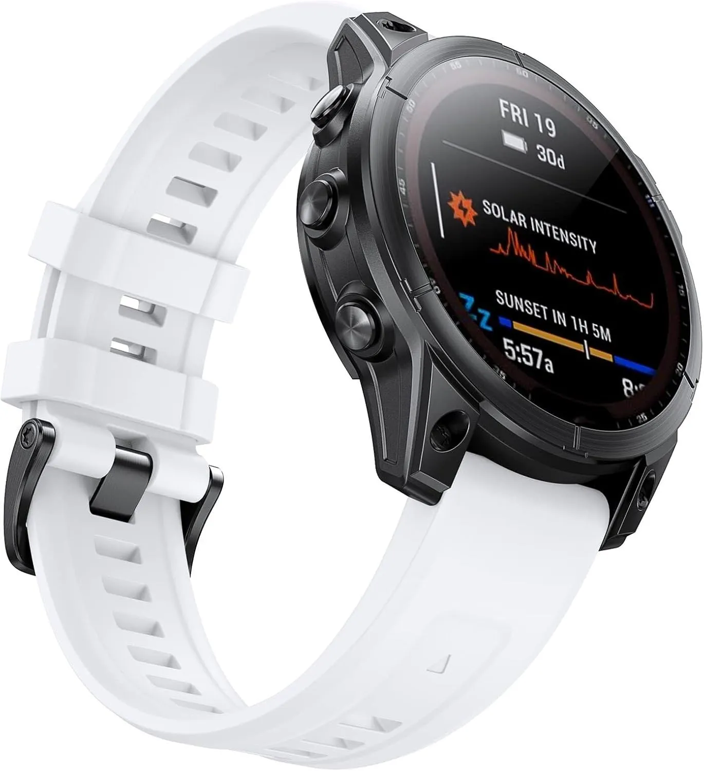 Fenix 5 Plus Silicone Wristband Fenix 6 pro Sports Smart watch scene Band For Fenix 8 Replacement Band 22mm Fenix 7 Bands Fenix 6 Quickfit Watch Band 