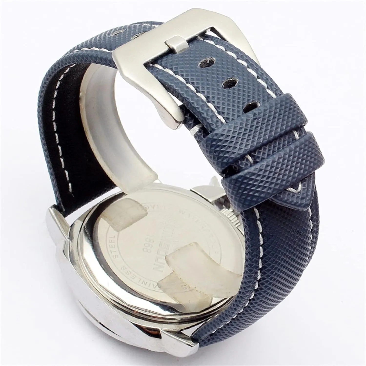 Fibre Nylon Canvas Watch Strap For Panerai Hamilton TAG destruction saffron OMEGA HEUER Men's Wrist Watch Band Bracelet 20MM 22MM 24MM 26MM Carbon 