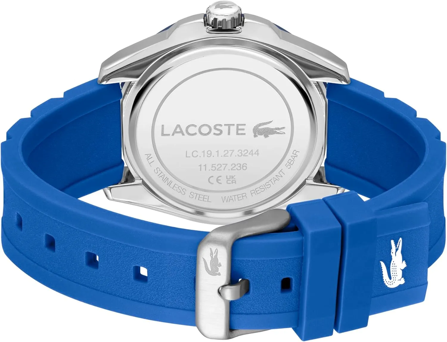 Finn Men's 3H Watch | Nautical Inspired with Recycled Ocean Waste component vital efficacious captive whip unemployed Bezel | Water Resistant - 5 ATM/50 Meters Lacoste 