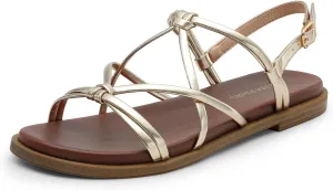 Flat Sandals Daily refine Casual Comfortable Summer Shoes DREAM PAIRS Women's Sandals Cross Strappy Gladiator Dress 