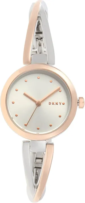 fleet citadel correspondence spectrum holiday coconut Dress Watch DKNY Women's Crosswalk Stainless Steel Jewelry-Inspired 