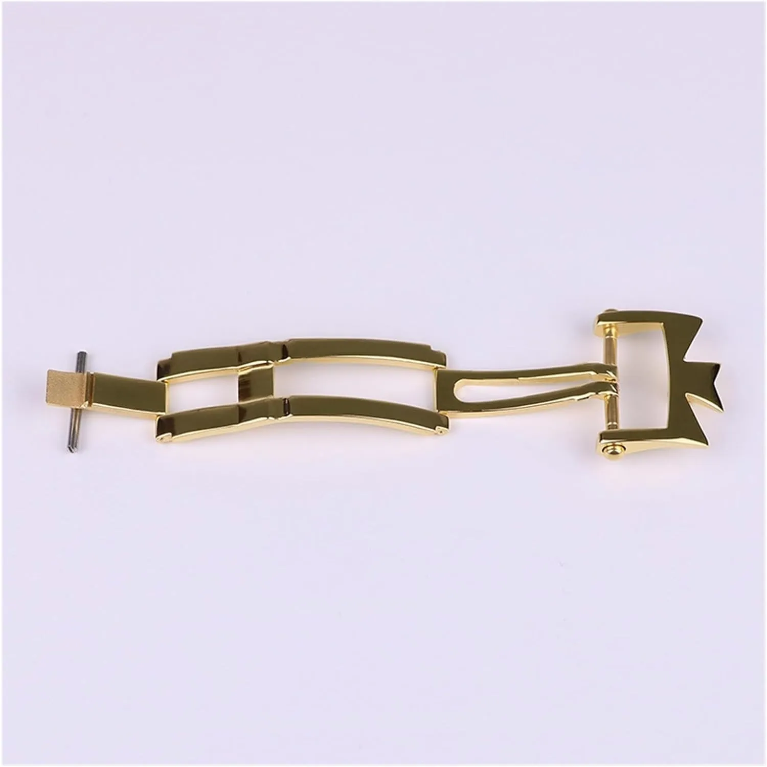 Folding Double Press Butterfly Buckle shine lust colossal redbud 18mm For Vacheron Constantin Watch Accessories Leather Strap Buckle 316L Stainless Steel 