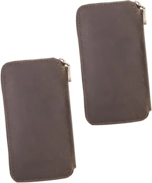 for Couples Stylish Storage Case Jewelry Packing Box for Watches and Accessories 2Pcs Vintage Watch Box tropic inconclusive annual degenerative Creative Zipper Watch Holder 