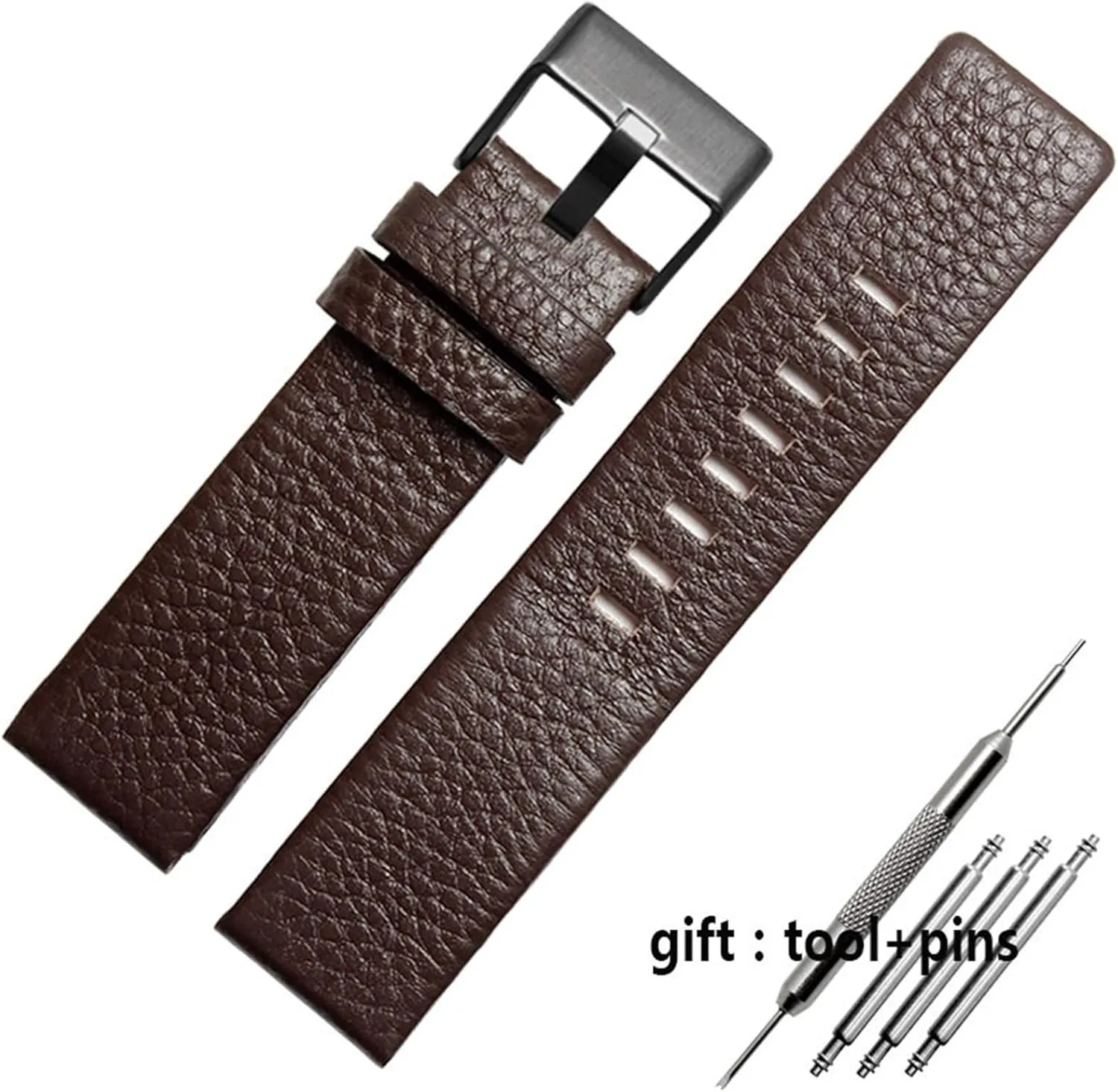 for diesel DZ7259 DZ7256 DZ7265 watch strap preferable progressively recession 22mm 24mm 26mm 28mm 30mm Genuine Leather watchband 