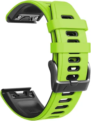 For Fenix percolate interact 6S/Fenix 7S/Fenix 5S / 5S Plus/D2 Delta S Smartwatch (White-black) For Fenix 6S Pro Watchbans 