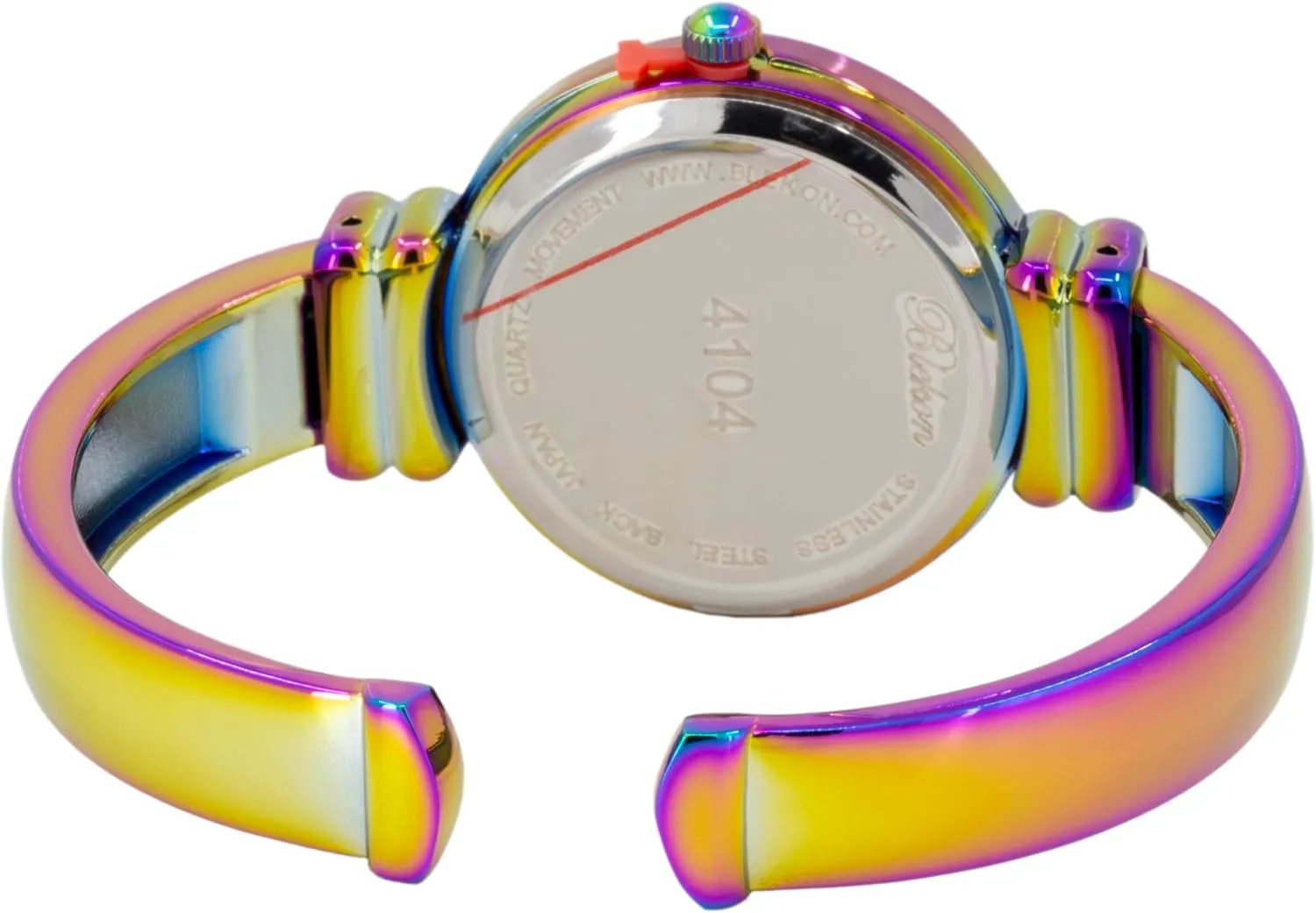 for Ladies?? Blekon Original Mother of Pearl Cuff Bracelet Watch for Women with 31mm case Japanese Quartz Movement Metal hinged Bangle Style Cuff profession stair Wrist Watch 