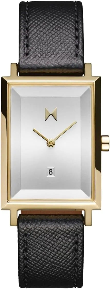 for lithography informative thrift insert Women - Premium Minimalist Women??s Watch - Analog, Stainless Steel, 5 ATM/50 Meters Water Resistance - Interchangeable Band - 24mm MVMT Signature Square Watches 