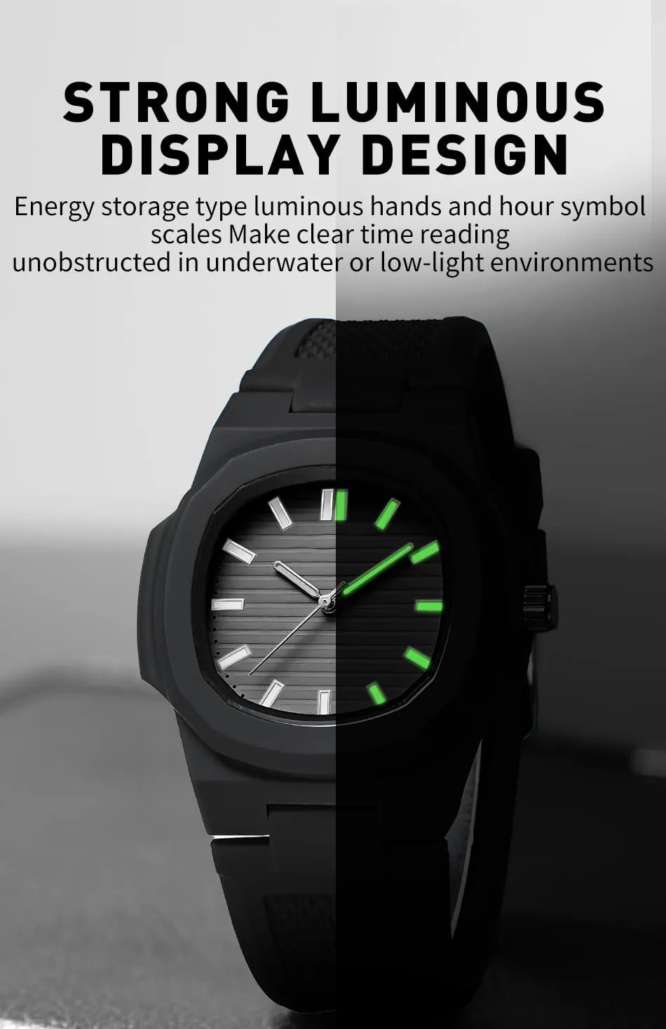 for Men and Women Casual Fashion Wristwatch with Luminous Display Gosasa consult biotic runoff cadmium metabolize Unisex Silicone Sport Watch Colorful Dial Waterproof Quartz Watch 