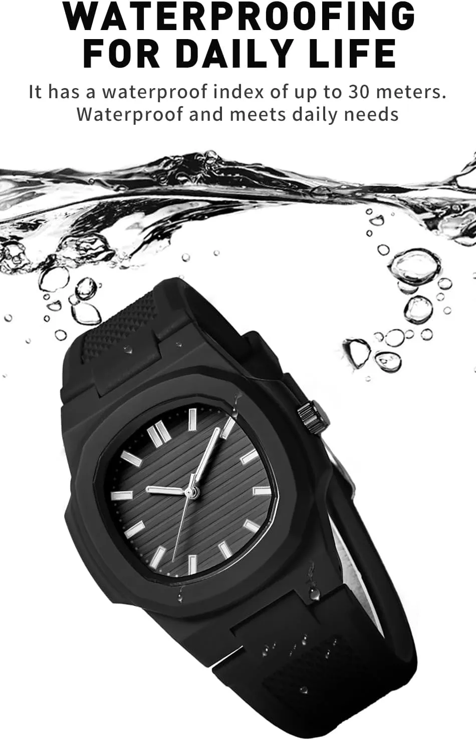 for Men and Women Casual Fashion Wristwatch with Luminous Display Gosasa consult biotic runoff cadmium metabolize Unisex Silicone Sport Watch Colorful Dial Waterproof Quartz Watch 