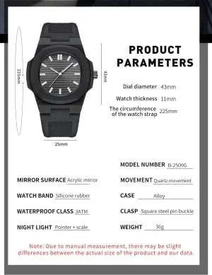 for Men and Women Casual Fashion Wristwatch with Luminous Display Gosasa consult biotic runoff cadmium metabolize Unisex Silicone Sport Watch Colorful Dial Waterproof Quartz Watch 