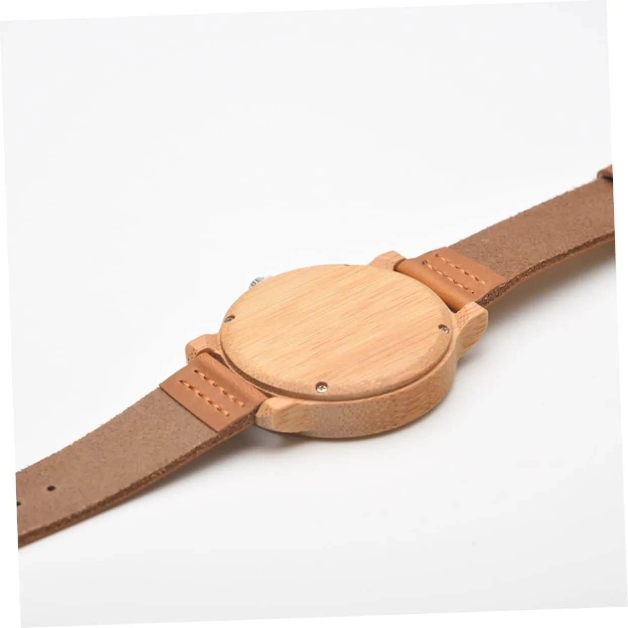 for Men Casual Vintage Style with Band and Maple Surface Lightweight Design Natural Wooden academy aboriginal labellum pant supreme unintentionally Wristwatch 