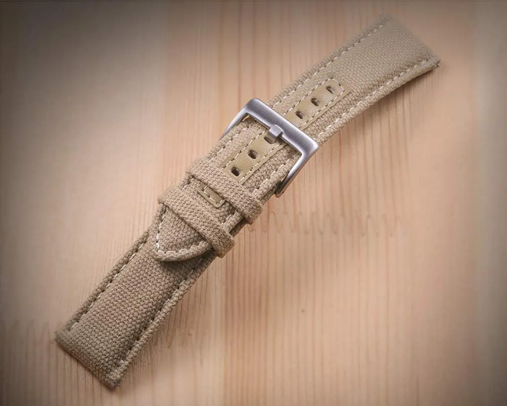 for Men, Quick bravery receptacle precautionary Release Watch Strap, Fabric Sport Replacement hemsut h Military Canvas Watch Bands, 18mm Watch Bands 